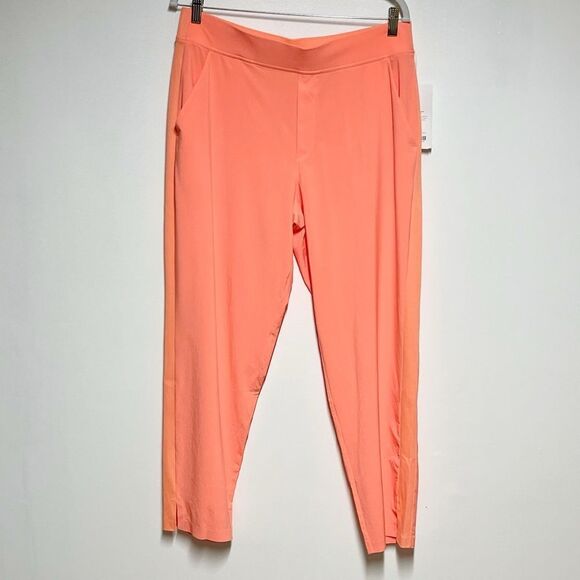 NWT ATHLETA Brooklyn Ankle Pant Sunset Coral Sz 14 - Picture 6 of 9